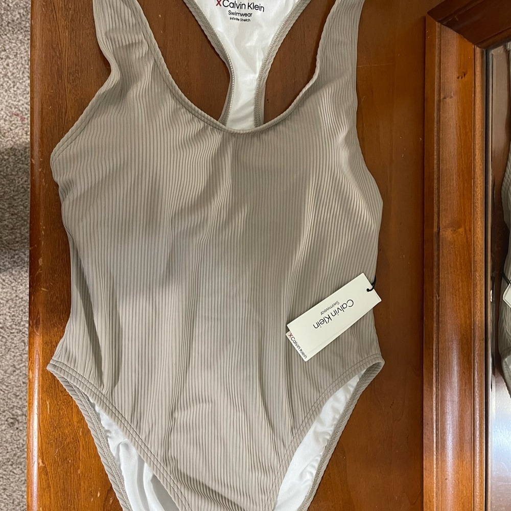 Calvin Klein Kids Bodysuit - Taupe